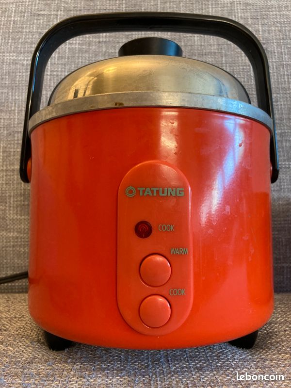 Cuiseur à Riz Et Vapeur Tatung TAC-10 Vintage 10 Tasses - Vert - Fonctionne