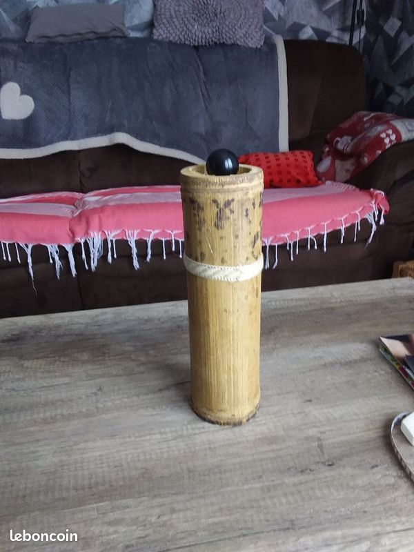 Bouteille bambou 75 cl (image 1)