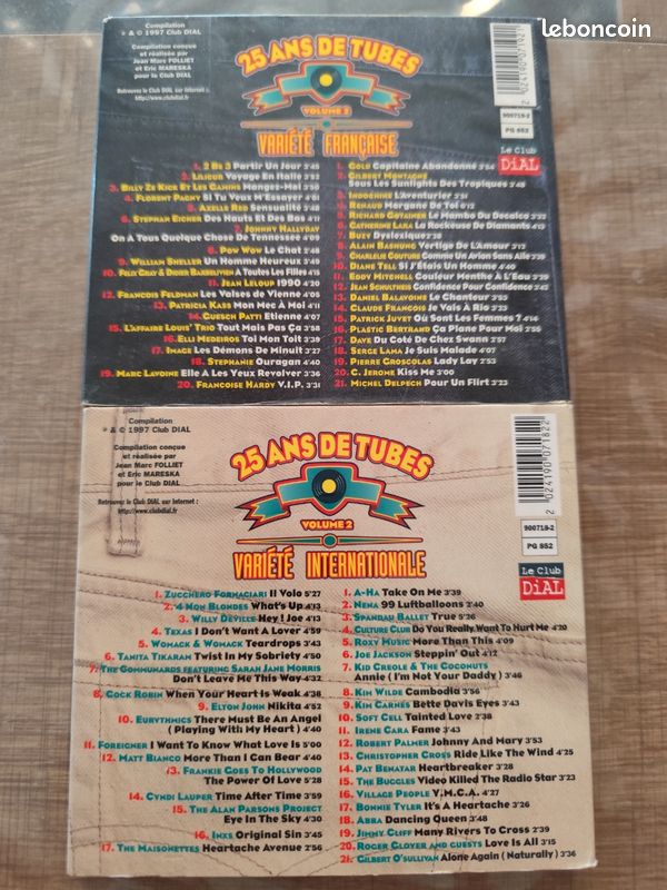 Cd variétés françaises et internationales (image 2)