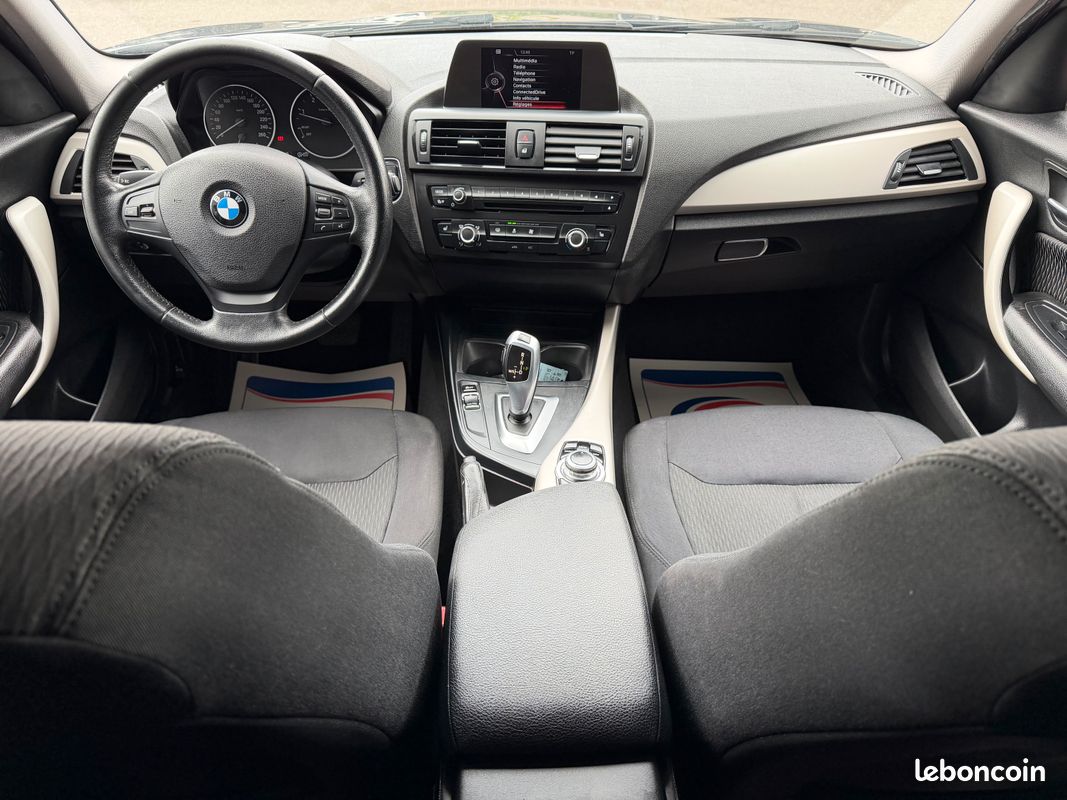 Bmw 118d 143cv pack sport boite automatique zf8 5 porte 192000 klm 12 mois garantie / start and stop / camera de recule / siege chauffant / feux de route auto / gps europe / jante alu .... / (image 9)