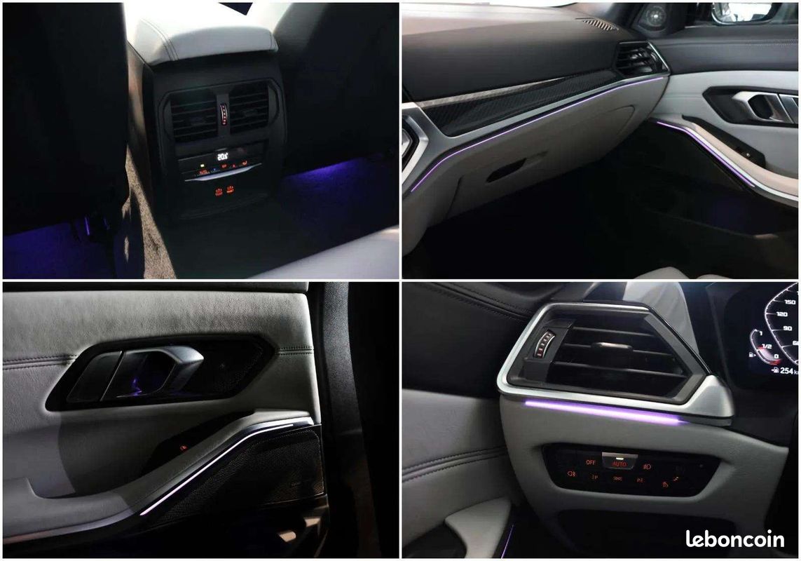 BMW M3 Competition 510 ch * Carbone Extérieur * Laserlight * Harman Kardon * HUD * Brooklyn Grey (image 25)