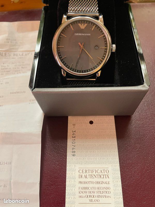 Montre Emporio Armani jamais portée (image 2)