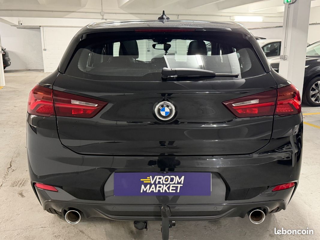 BMW X2 2.0 D 150ch M Sport - Suivi complet - Full options - CarPlay- Lumière d'ambiance - Siège chauffant - Toit ouvrant- Hayon éléctrique (image 4)