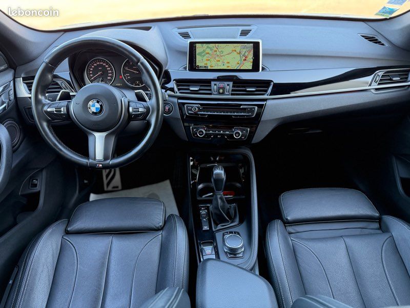 BMW X1 (F48) 25d xDrive 2.0 d 231 cv BVA8 M Sport HARMAN/KARDON/TOIT OUVRANT/CAMERA/XENON/TETE HAUTE (image 3)