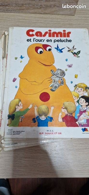 Lot de [5] Livres CASIMIR Vintage - L'Île aux Enfants - Collection G.P. Rouge et Or (image 5)
