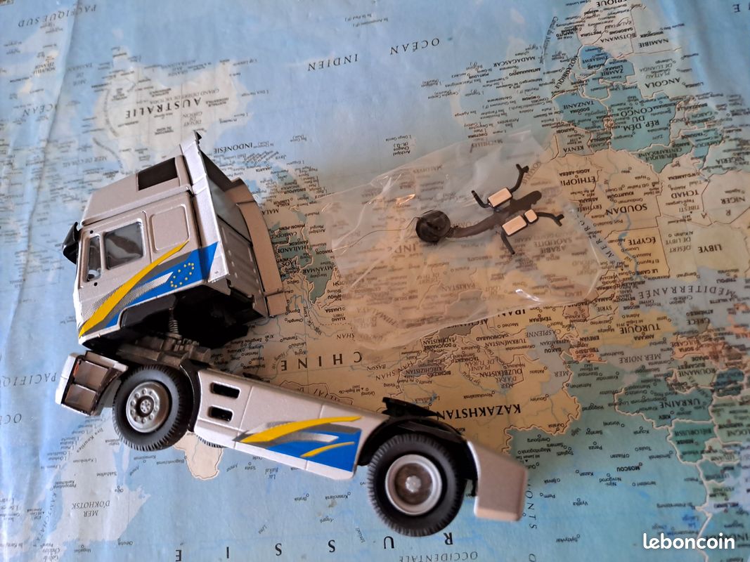 MAN F2000 Porte-engin - Conrad - Miniature 1/50 - Occasion