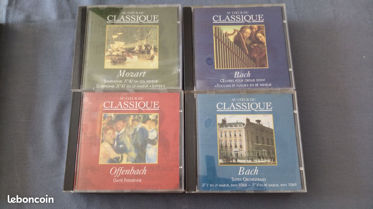 Lot de 46 CD de musique classique - Les plus grands compositeurs et leurs chefs-d'oeuvre - EN PARFAIT ETAT (image 4)