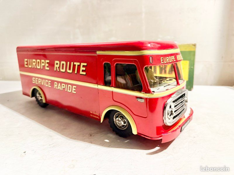 Camion Joustra En Tôle – Occasion – Jouet Vintage Collection