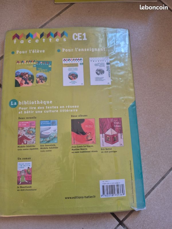 Manuel scolaire facettes CE1 cycle 2 français (image 5)