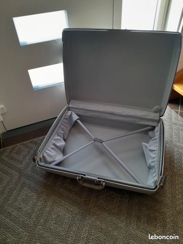 Valise Samsonite coque rigide grande dimension équipée d'une anse