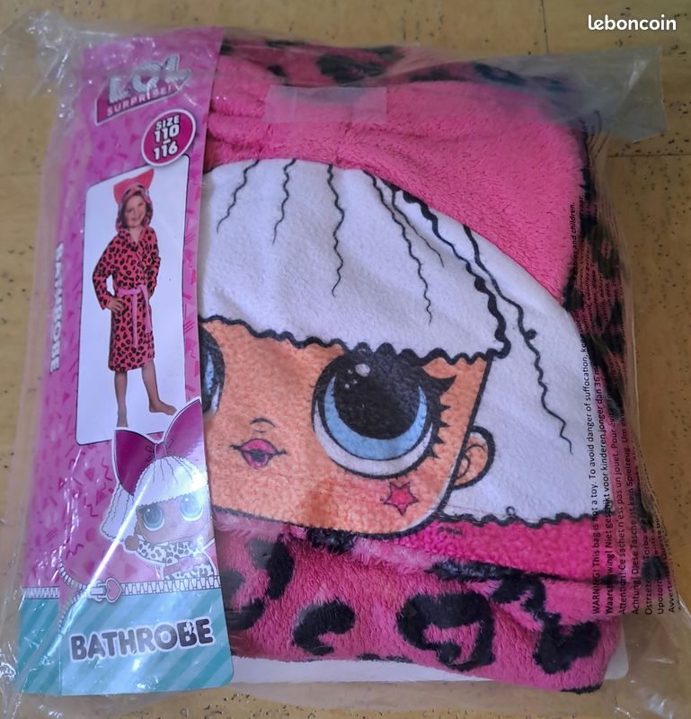 Peignoir enfant LOL Vêtements