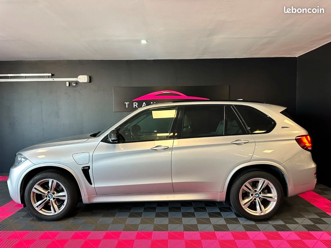 BMW X5 F15 xDrive40e 313 ch BVA8 Pack M - Caméra 360° / Apple Carplay / Toit Ouvrant (image 3)