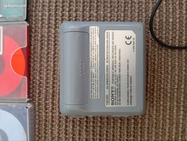 Baladeur Minidisc Sony MZ-NH600 - Photo, audio & vidéo
