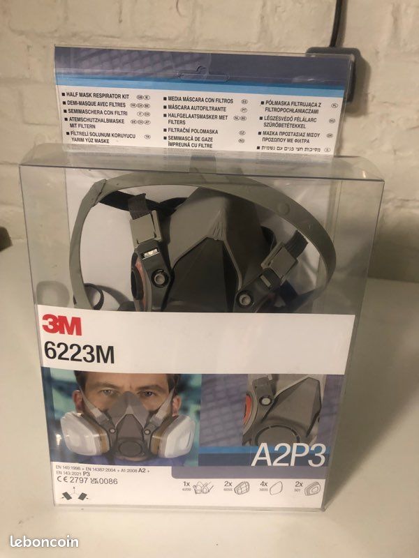 Masque 3M anti poussière (image 2)
