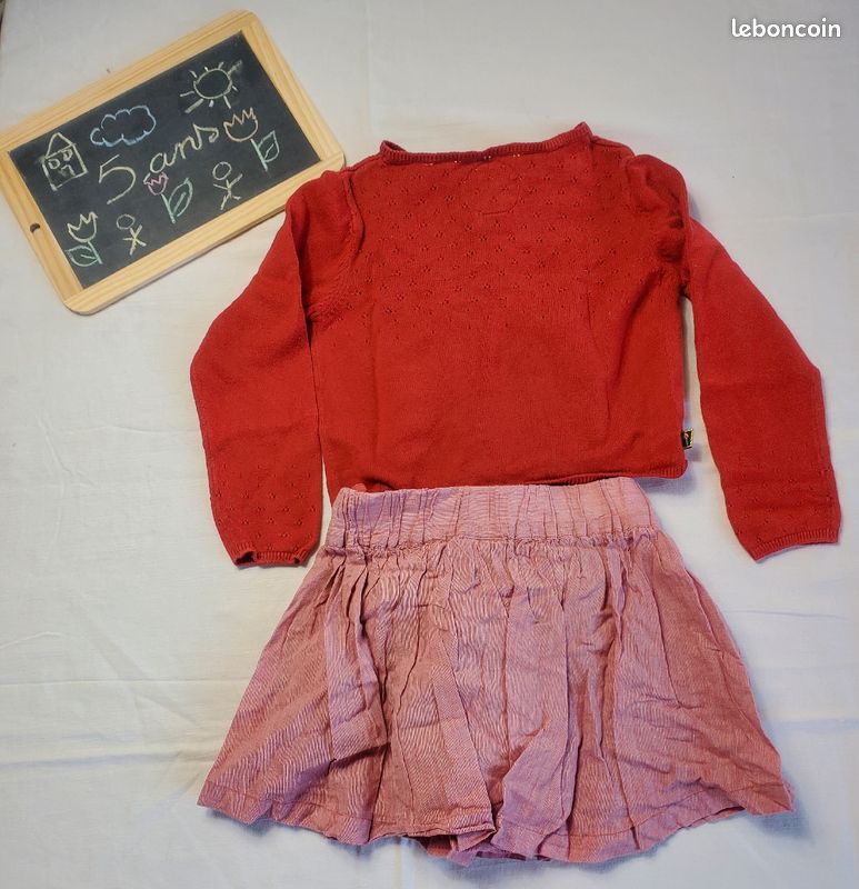 Ensemble 3 pièces, taille 5 ans (image 2)