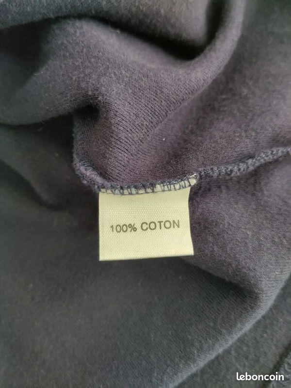 Robe vintage années 90 100% coton Country For Kids Girls bleu marine taille 10 ANS (image 13)