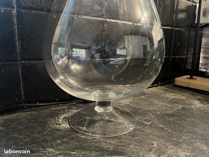 Grand vase verre 30 cm (image 3)