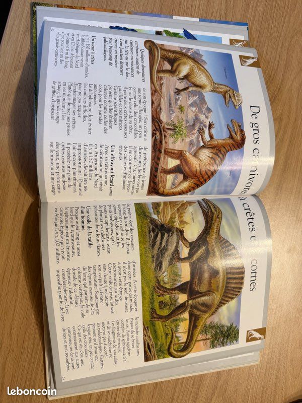 1 livre dinosaures et animaux disparus (image 3)
