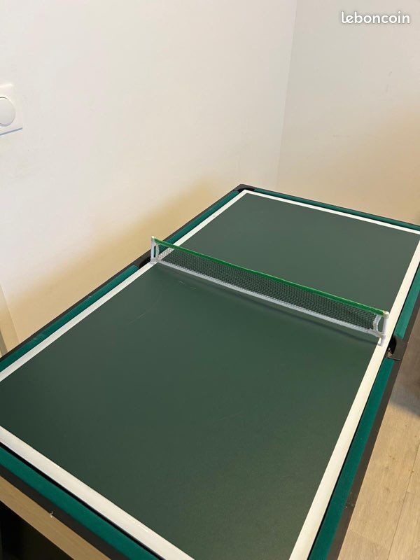 Table multi-jeux Kangui – Baby-foot, billard, ping-pong, air hockey (image 3)