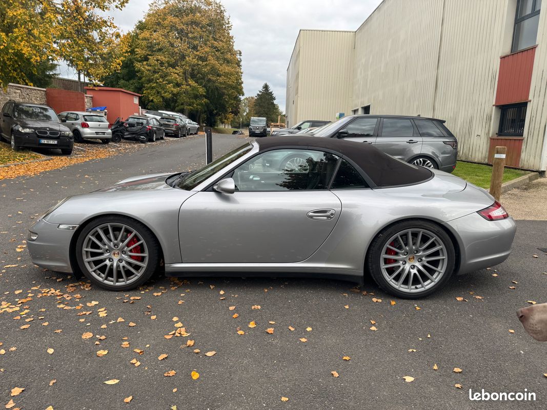 Porsche 911 (997) cabriolet 3.8 355 carrera 4s echappement sport reprise possible 990 euros/mois sans apport (image 6)