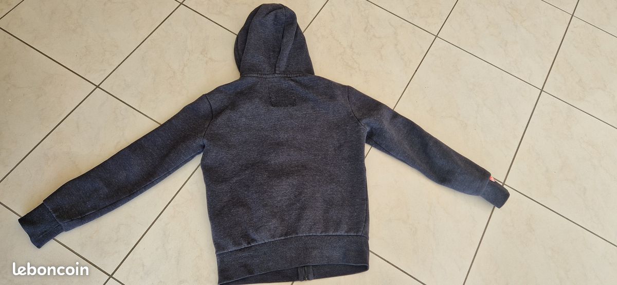 Sweat zippé à capuche femme superdry (image 2)