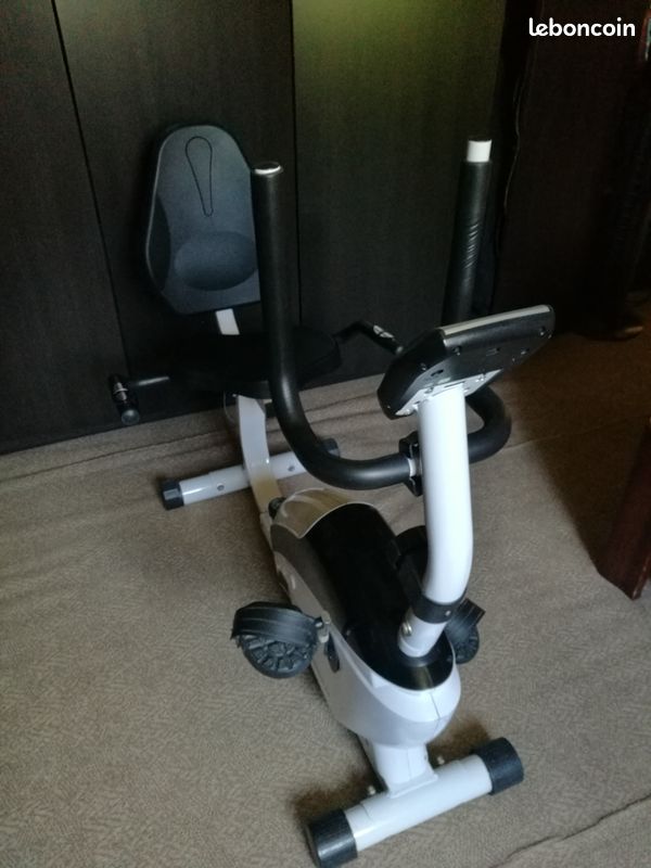Vélo appartement avec dossier, marque KS SPORT (image 1)