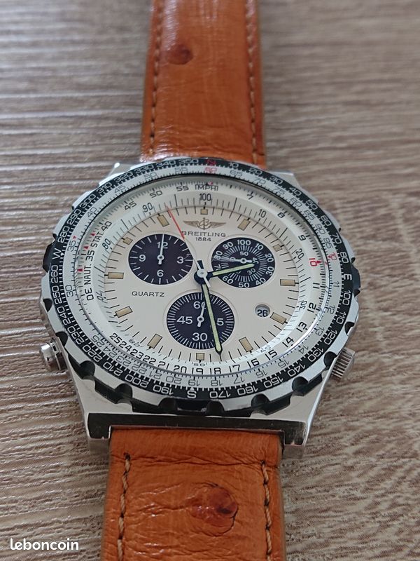 Breitling navitimer Jupiter vintage panda cream dial état collection (image 6)