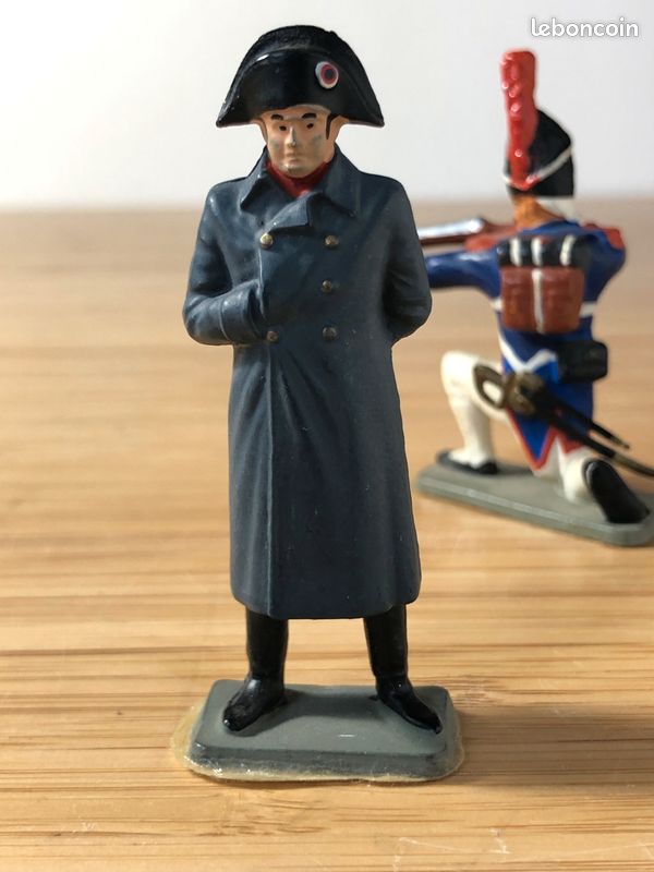 Figurine Starlux 1/32 Artilleur à Pied Premier Empire - Soldat De Plomb Peint - Occasion