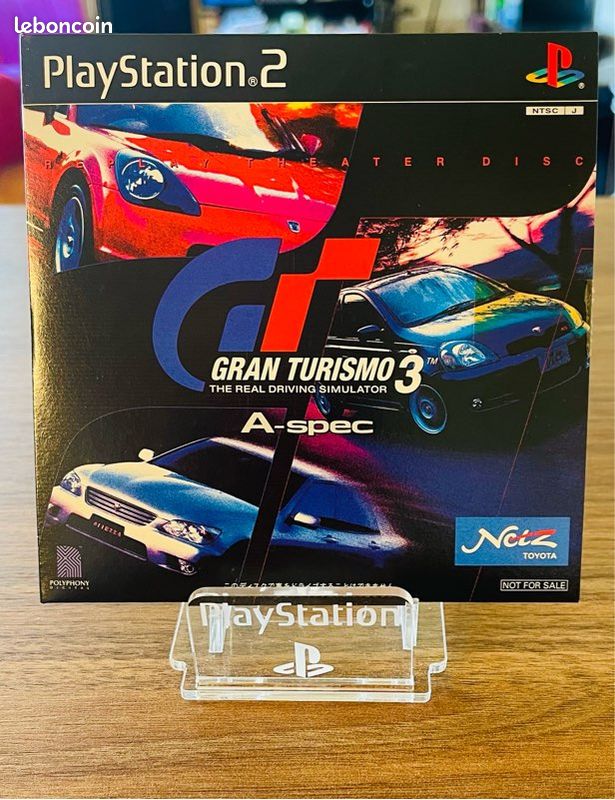 Jeu Gran Turismo 3 Sur PS2 - Version Japonaise (NTSC-J) - Bon état