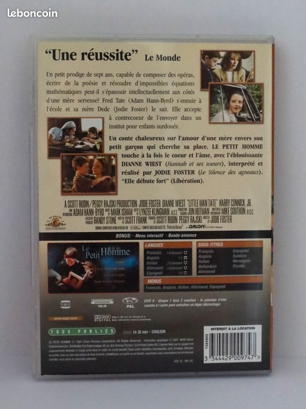 DVD - Le Petit Homme (image 2)