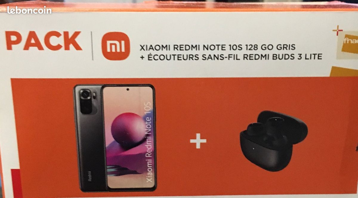 Xiaomi Redmi Note 10S 128 Go NEUF (image 1)
