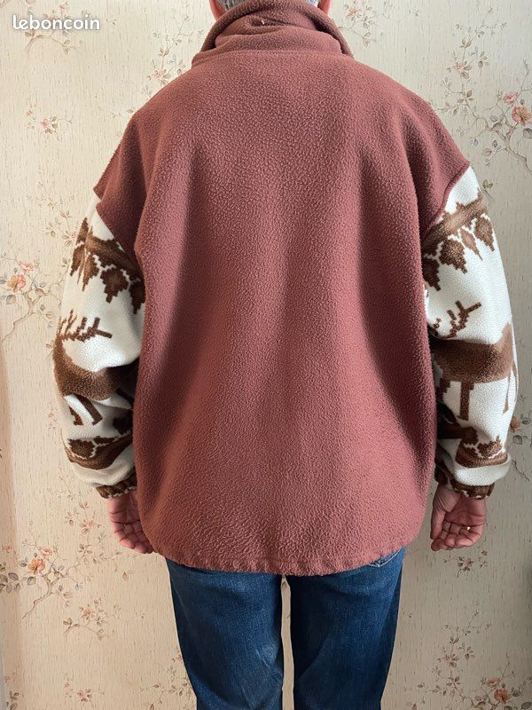 Blurry Cloud - Veste polaire zippée pour Femme