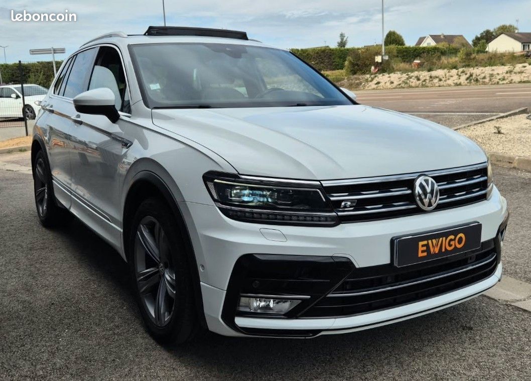 VOLKSWAGEN TIGUAN 2.0 TDI 150 CARAT - R-Line int/ext - Attelage électrique (image 16)