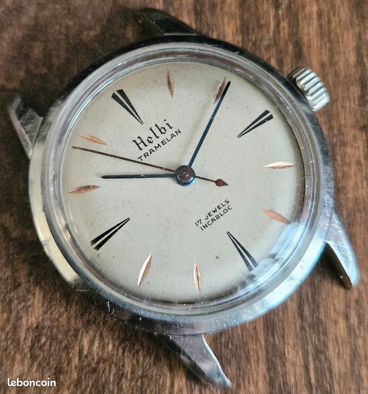 MONTRE SUISSE MECANIQUE Ancienne Gisa Soleure-Tres Rare-Vintage Swiss