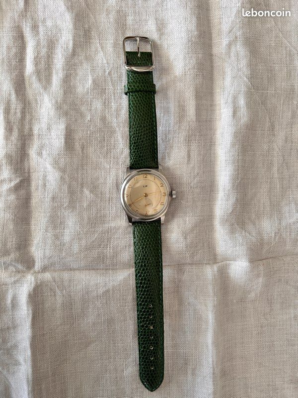 Cadran De Montre Vintage LIP - Diamètre 27.50 Mm, Occasion, Pour Restauration