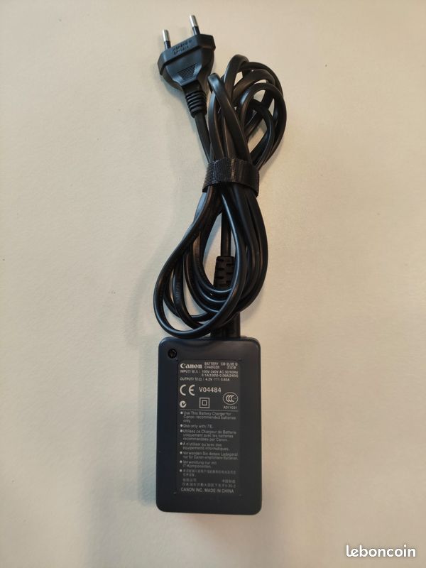 Chargeur Canon CB-2LVE G | V04484 | Pour Batteries Appareils Photo Canon | Occasion