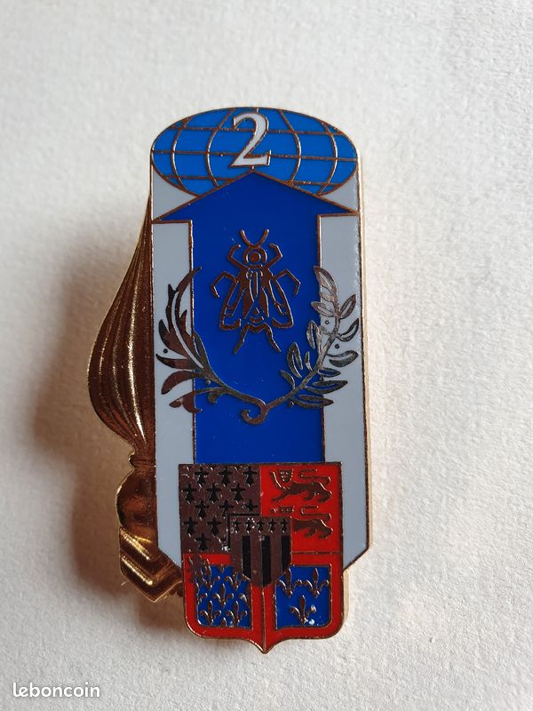 Insigne 2ème GLCAT Rennes (image 1)