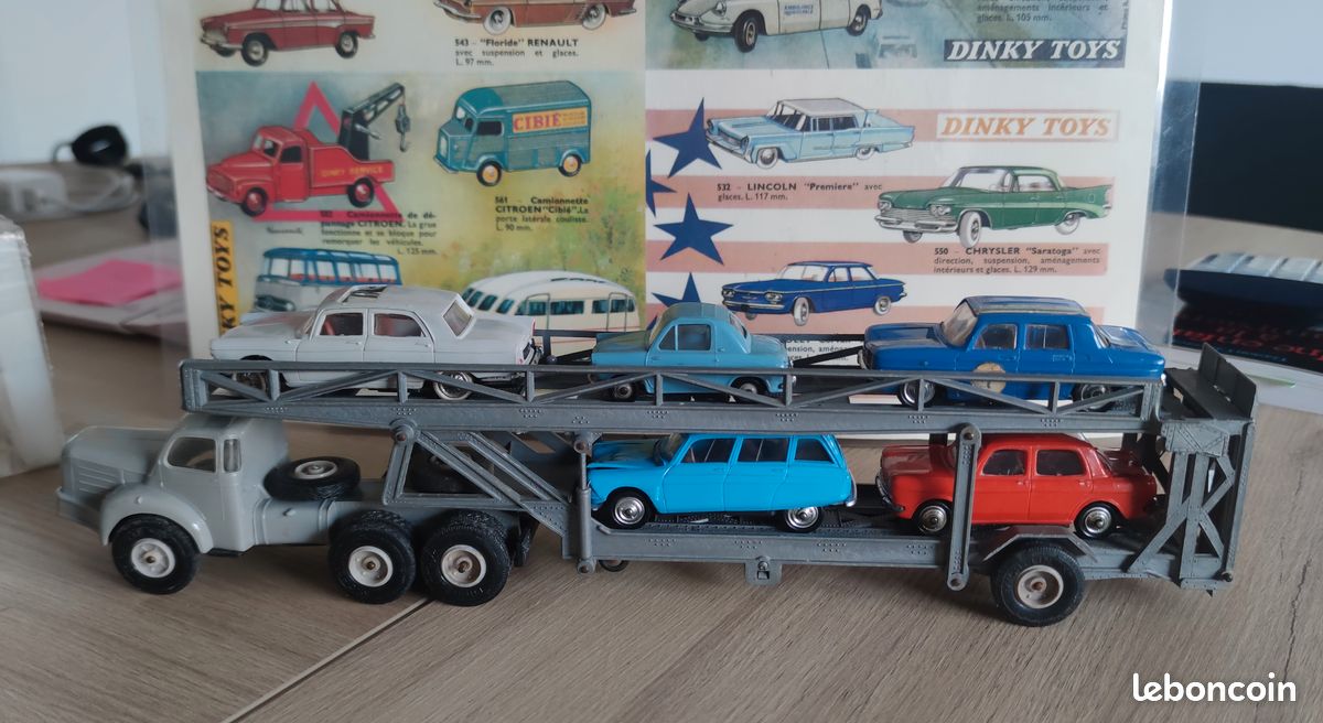 Camion tracteur, porte voiture Berliet norev - Collection