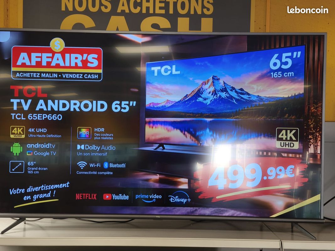 TV TCL 65 pouces (image 4)