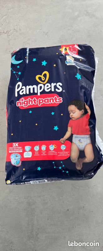 Couches culottes Pampers Night pants (image 3)