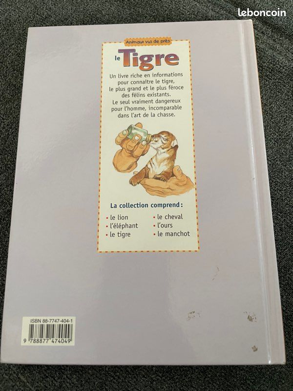 Livre « le tigre » (image 2)