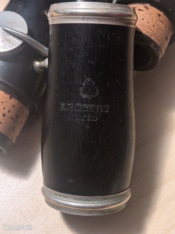 Clarinette A. Robert Si bémol en bois (image 2)