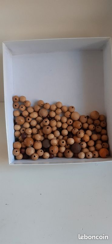 Lot de perle en bois (image 1)