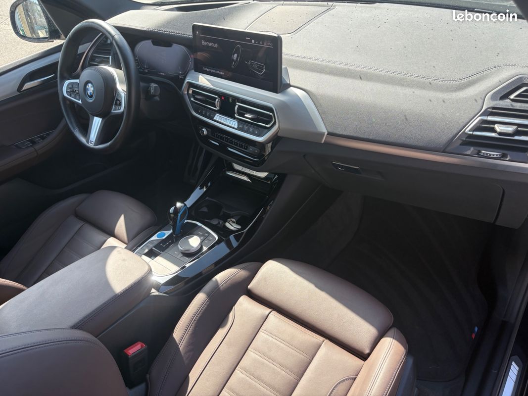 Bmw ix3 electric 285 ch pack m sport 109ppm 80kwh impressive bva / suivi bmw / toit ouvrant / carplay (image 35)