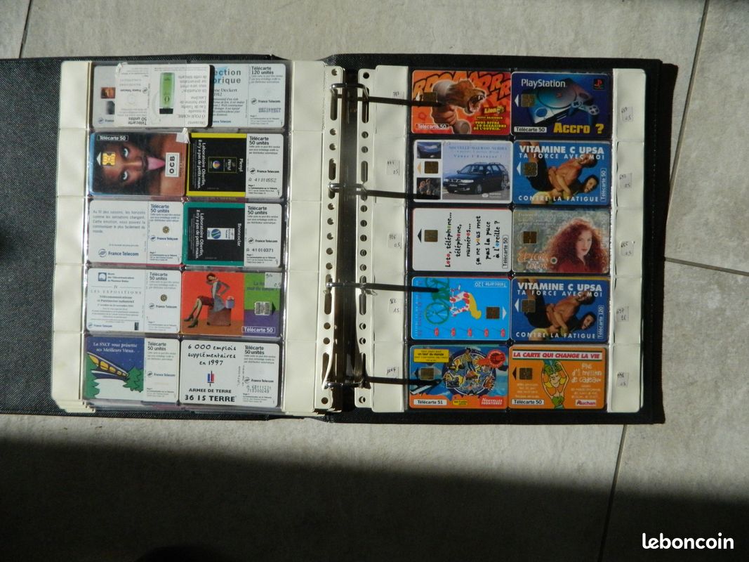 Lot de 120 cartes téléphoniques anciennes (image 9)