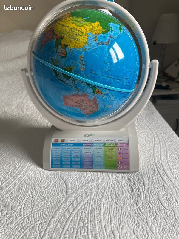 Globe terrestre oregon (image 1)