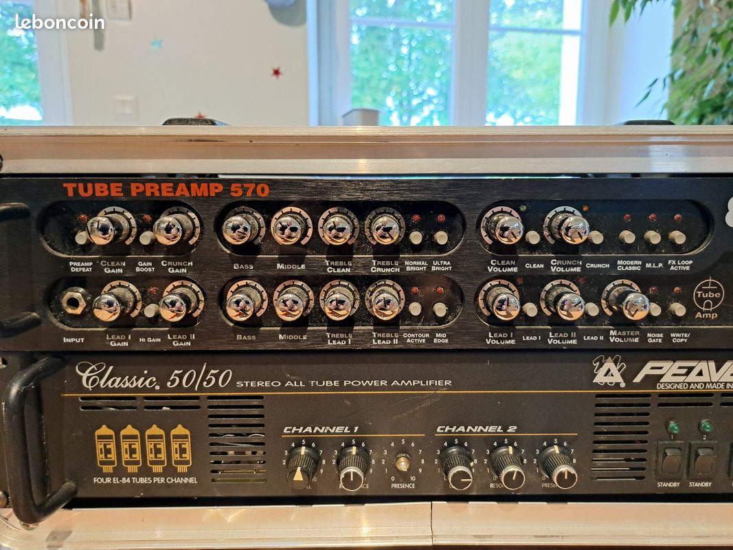 VDS/ECH Rack ENGL570 + Peavey Classic 50/50 (image 1)