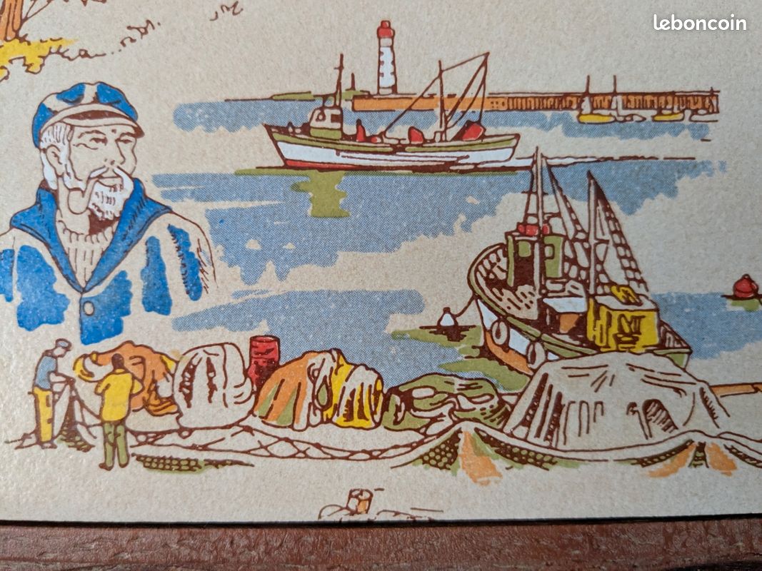 Ancien Dessous de Plat Motif Noirmoutir (image 4)