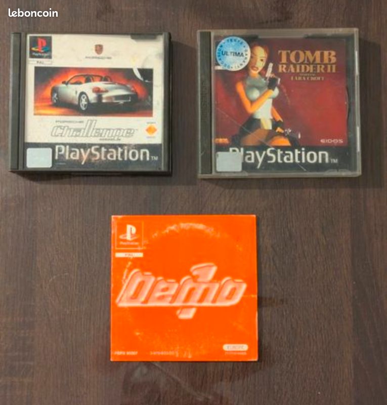 Lot De 2 Jeux De Moto PS1 – Version Française – Sony PlayStation – État Correct