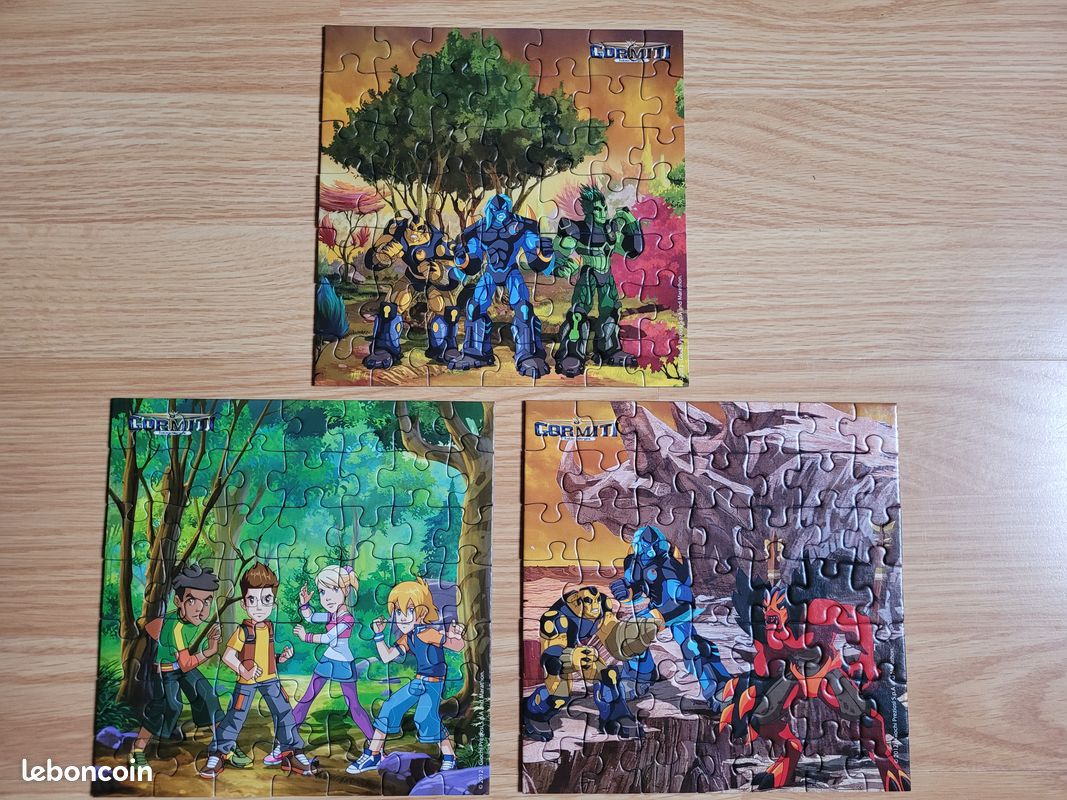 Jeu jouet puzzle Gormiti Ravensburger (image 3)